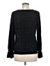 Kasper Black Long Sleeve Top Size M - photo 2