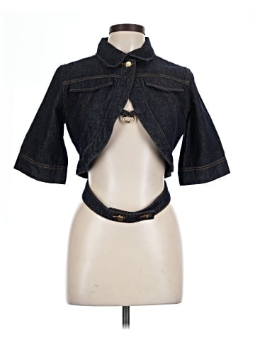 Fashion Nova Denim Vest (view 1)