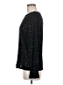 Kasper Black Long Sleeve Top Size M - photo 5