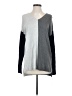 INC International Concepts Color Block Gray Pullover Sweater Size S - photo 1