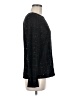 Kasper Black Long Sleeve Top Size M - photo 4