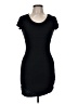 No Comment Solid Black Casual Dress Size M - photo 1