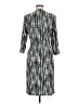 Kasper Chevron-herringbone Gray Cocktail Dress Size M - photo 2
