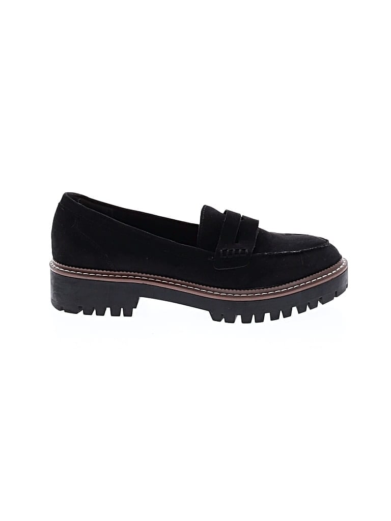 Pre-owned Jellypop Flats In Black