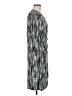 Kasper Chevron-herringbone Gray Cocktail Dress Size M - photo 4