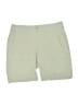 Athleta Solid Green Khaki Shorts Size 8 - photo 1