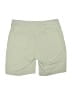 Athleta Solid Green Khaki Shorts Size 8 - photo 2
