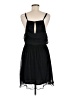 Francesca's 100% Polyester Solid Black Cocktail Dress Size M - photo 2