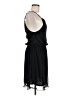 Francesca's 100% Polyester Solid Black Cocktail Dress Size M - photo 4