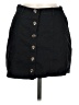 Forever 21 Solid Black Denim Skirt Size M - photo 1