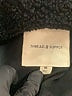 Thread & Supply 100% Polyester Solid Black Faux Fur Jacket Size M - photo 6