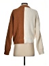 Abercrombie & Fitch 100% Polyester Color Block Tan Brown Pullover Sweater Size XS - photo 2