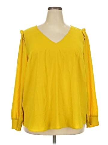 Ann Taylor LOFT Long Sleeve Blouse (view 1)