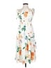 Francesca's 100% Polyester Tropical White Cocktail Dress Size XS - photo 1