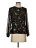 Madewell 100% Polyester Black Long Sleeve Blouse Size XS - photo 1