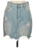 Las Olas Blue Denim Skirt Size 24 waist - photo 1