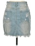 Las Olas Blue Denim Skirt Size 24 waist - photo 2