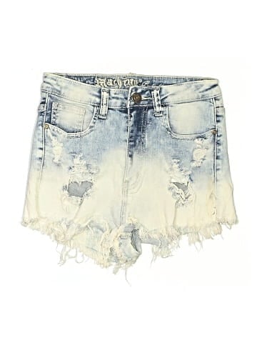 Machine Denim Shorts (view 1)