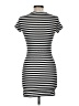 Boohoo Stripes Black Casual Dress Size 8 - photo 2