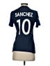 Nike 100% Recycled Polyester Blue Short Sleeve Top Size S - photo 2