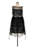 rue21 100% Polyester Stars Black Cocktail Dress Size 3X - photo 1