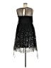 rue21 100% Polyester Stars Black Cocktail Dress Size 3X - photo 2