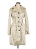 Bebe Ivory Trenchcoat Size M - photo 1