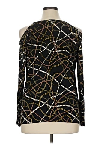 MICHAEL Michael Kors Long Sleeve Blouse (view 2)
