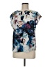Ivanka Trump Graphic Blue Short Sleeve Blouse Size M - photo 1