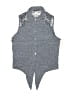 Joe Boxer Gray Sleeveless Button-Down Shirt Size L (youth) - photo 1