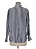Rails 100% Rayon Stripes Blue Long Sleeve Button-Down Shirt Size M - photo 2