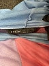 Shein Color Block Pink Pullover Hoodie Size 12 - photo 7