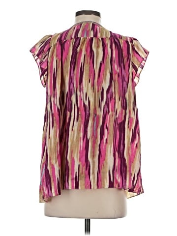 Calypso St. Barth Short Sleeve Blouse (view 2)