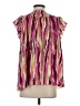 Calypso St. Barth Pink Short Sleeve Blouse Size Sm (0) - photo 2