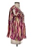 Calypso St. Barth Pink Short Sleeve Blouse Size Sm (0) - photo 4