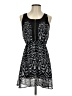 Unbranded Graphic Black Cocktail Dress Size S - photo 1
