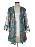 Xhilaration 100% Polyester Teal Kimono Size S - photo 1