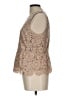 J.Crew Tan Sleeveless Blouse Size 12 - photo 5
