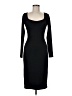 Wilfred Solid Black Casual Dress Size M - photo 1
