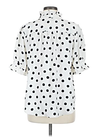 Ann Taylor Short Sleeve Blouse (view 2)