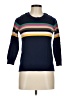 J.Crew 100% Wool Color Block Blue Wool Pullover Sweater Size M - photo 1