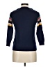 J.Crew 100% Wool Color Block Blue Wool Pullover Sweater Size M - photo 2