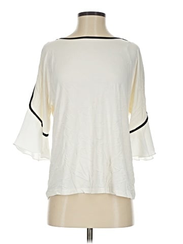 Patrizia Luca 3/4 Sleeve Top (view 1)