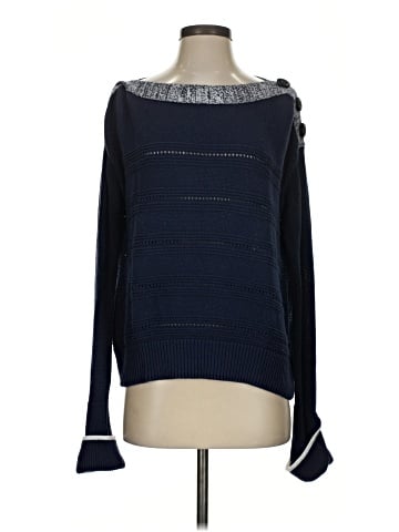 White + Warren Pullover Sweater (view 1)
