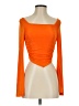 Shein Orange Long Sleeve Top Size 4 - photo 1