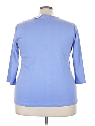 Style&Co 3/4 Sleeve T-Shirt (view 2)