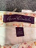 Gloria Vanderbilt Print Yellow Shorts Size 12 - photo 3