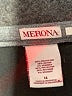 Merona Solid Gray Casual Skirt Size 16 - photo 4