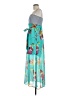Xhilaration Tropical Teal Casual Dress Size M - photo 5
