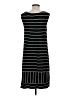 Max Studio Stripes Black Casual Dress Size S - photo 2
